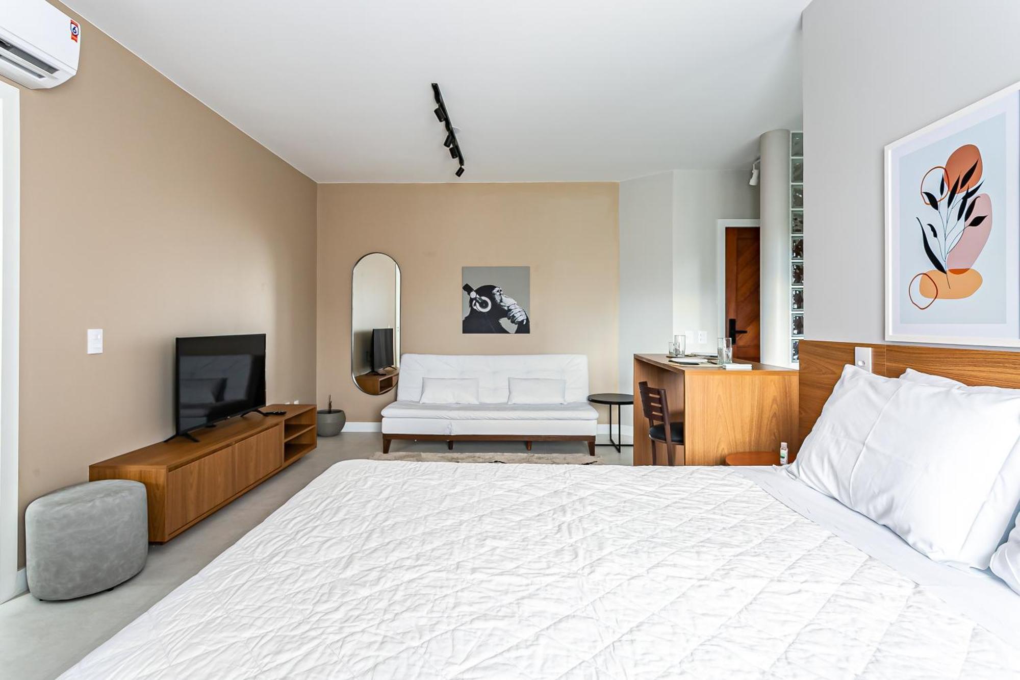 Predio Com Apartamentos Completos, Com Piscina E A Passos Da Praia - Agua Marinha Florianópolis Eksteriør bilde