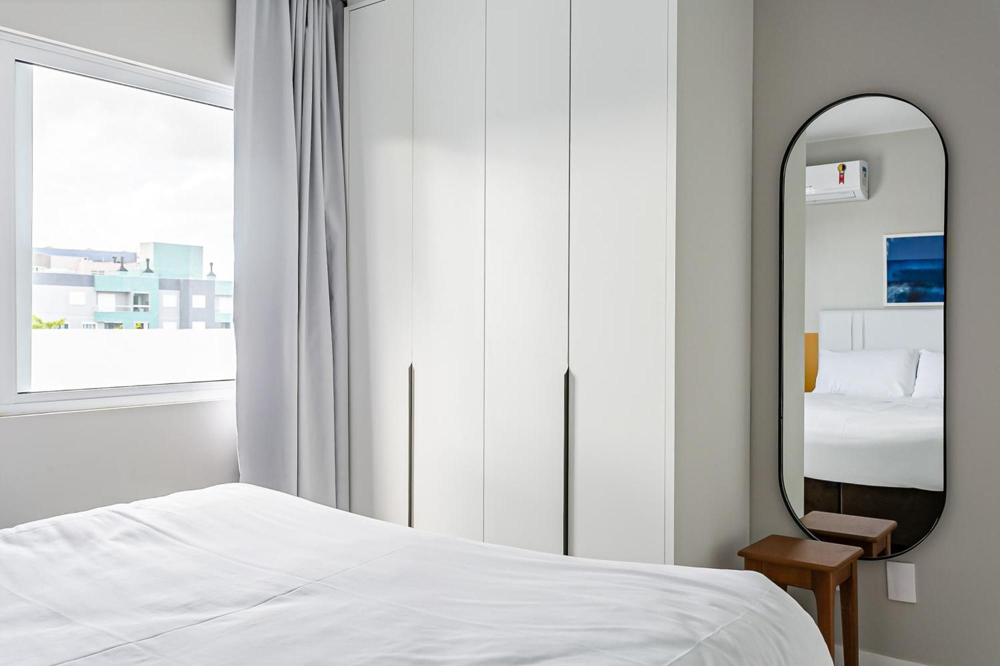 Predio Com Apartamentos Completos, Com Piscina E A Passos Da Praia - Agua Marinha Florianópolis Eksteriør bilde